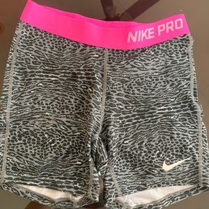 Animal printed Nike pros